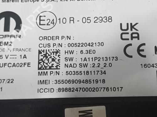 Electronic module FIAT 500 (312_) Electric (EV) | BP33716841M83 - Image 4