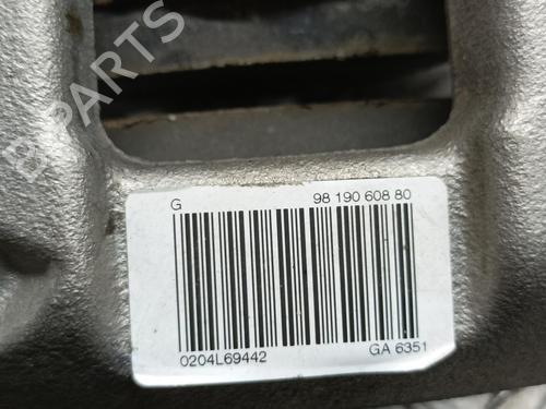 Left rear brake caliper PEUGEOT 3008 SUV (MC_, MR_, MJ_, M4_) Hybrid (224 hp) 12502707