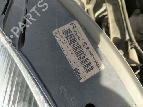 Used Right headlight CITROËN XSARA PICASSO (N68) 2.0 HDi (90 hp) 22702453