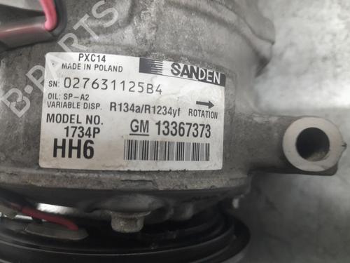 AC compressor OPEL INSIGNIA A (G09) | BP25154772M34