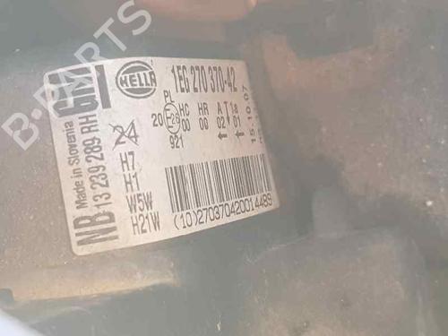 Right headlight OPEL ASTRA H (A04) 1.6 (L48) | BP26458035C29 