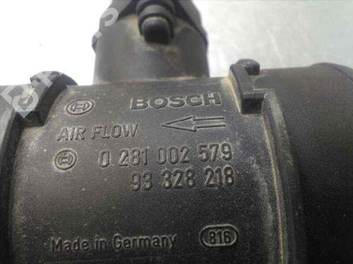 Mass air flow sensor OPEL MERIVA A MPV (X03) 1.7 DTI (E75) | BP1590331M95 