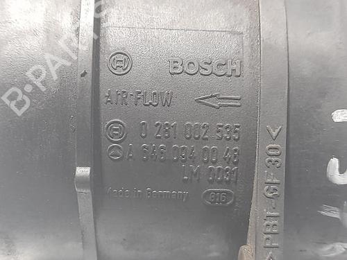 Mass air flow sensor MERCEDES-BENZ E-CLASS (W211)  | BP9142958M95 
