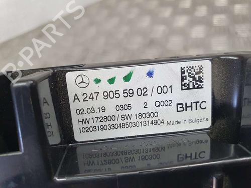 Climate control MERCEDES-BENZ CLA (C118) CLA 200 (118.387) | BP17621756I5 