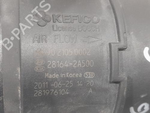 Mass air flow sensor KIA CEE'D Hatchback (ED) 1.6 CRDi 90 | BP27156157M95 