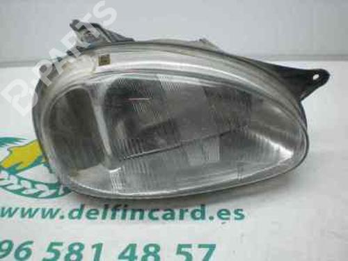 Used Right headlight OPEL CORSA B (S93) [1993-2009]  3695156