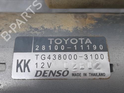 Starter TOYOTA LAND CRUISER PRADO (_J15_) 2.8 D-4D (GDJ150_, GDJ155_, GDJ150, GDJ151) | BP29333967M8 