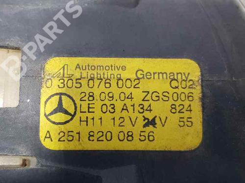 Right front fog light MERCEDES-BENZ A-CLASS (W169)  | BP7579504C31 