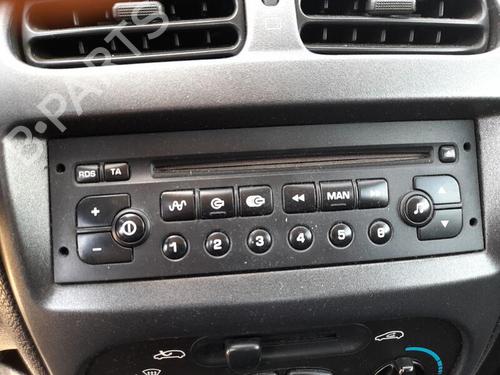 Bilradio PEUGEOT 206 Hatchback (2A/C) 1.4 HDi eco 70 (68 hp) 27701611