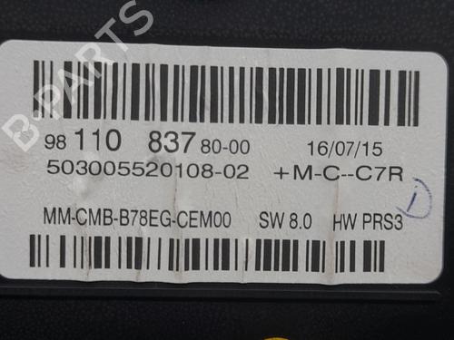 Instrument cluster CITROËN C4 Picasso II 1.6 BlueHDi 120 | BP29611219C47 - Image 4