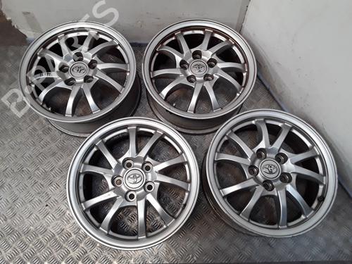 Rim TOYOTA PRIUS (_W3_) 1.8 Hybrid (ZVW3_) 6.5X16 | 5 | TORN | ET39 | ALUMINIO | ROZADAS