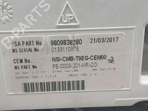 Instrument cluster PEUGEOT 308 II (LB_, LP_, LW_, LH_, L3_)  | BP17747708C47 