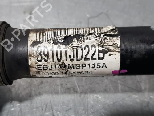 Left front driveshaft NISSAN QASHQAI / QASHQAI +2 I (J10, NJ10, JJ10E)  | BP9038178M38 