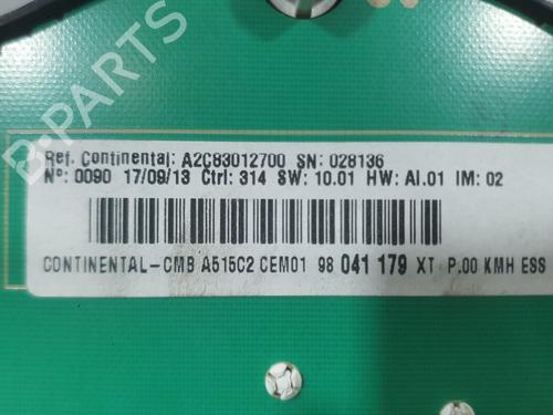 Instrument cluster CITROËN C3 II (SC_) 1.0 VTi 68 | BP37263862C47 - Image 4
