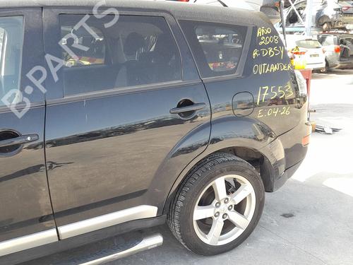 Used Left rear door Left rear door MITSUBISHI OUTLANDER II (CW_W) 2.2 DI-D 4WD (140 hp) 33854645 33854645