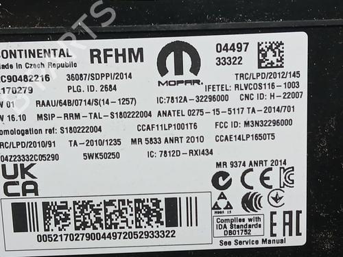 Electronic module JEEP RENEGADE SUV (BU, B1, BV) 1.3 T-GDi 4x4 | BP36229988M83 - Image 2