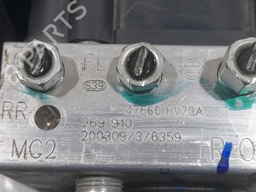 ABS pump NISSAN QASHQAI II (J11, J11_) 1.5 dCi | BP30081189M43