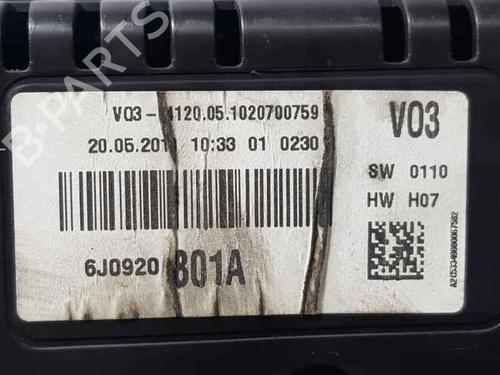 Instrument cluster SEAT IBIZA IV (6J5, 6P1)  | BP8211758C47 