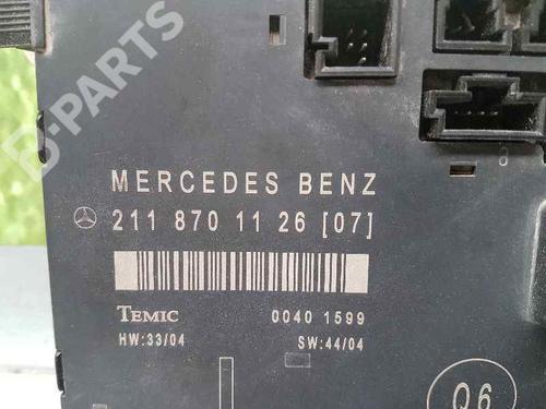 Comfort control module MERCEDES-BENZ E-CLASS (W211)  | BP3190551M56 