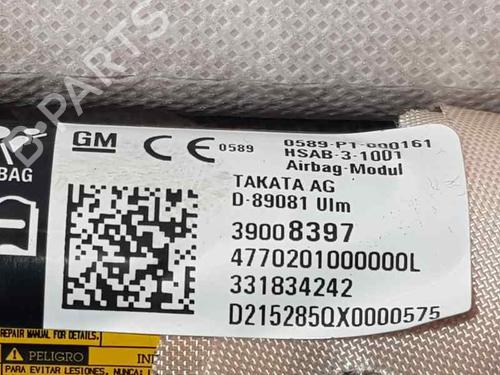 Left curtain airbag OPEL ASTRA K (B16)  | BP6036054C11 