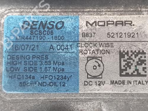 AC compressor FIAT 500 (312_) 1.0 Mild Hybrid (312.AYD1B) | BP33321488M34  - Image 5