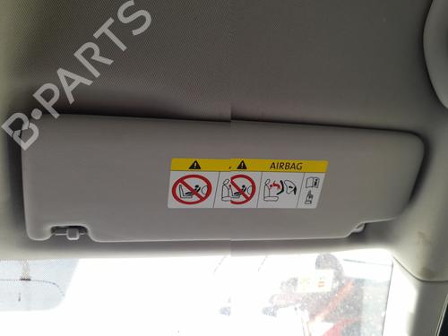 Used Right sun visor Right sun visor SKODA OCTAVIA III (5E3, NL3, NR3) 1.5 TSI (150 hp) 33886574 33886574