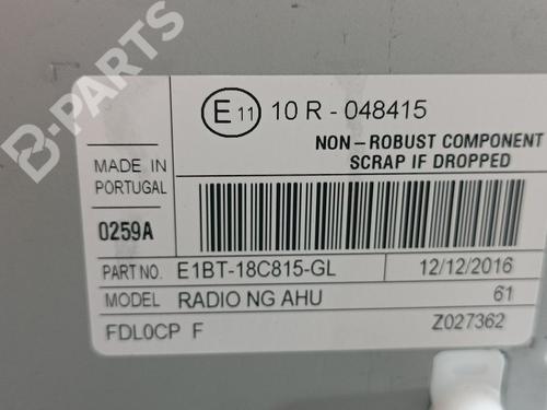 Radio FORD FIESTA VI (CB1, CCN)  | BP10810958E6 