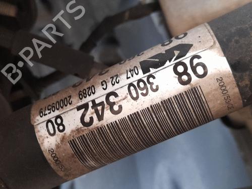 Used Right front driveshaft PEUGEOT 208 II (UB_, UP_, UW_, UJ_) 1.2 PureTech 75 (75 hp) 31015274