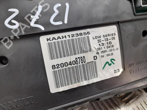 Instrument cluster RENAULT MEGANE II (BM0/1_, CM0/1_)  | BP8949528C47 