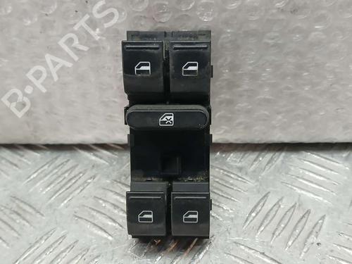 Used Left front window switch SEAT LEON (1P1) [2005-2013]  19677277