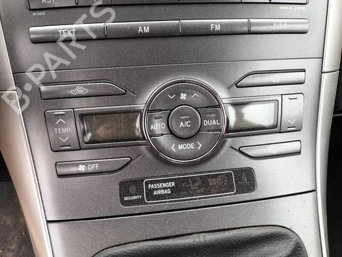 AC-Styringsenhed/Manøvreenhed TOYOTA AURIS (_E15_) 1.4 D-4D (NDE150_, NDE150R) (90 hp) 29527863