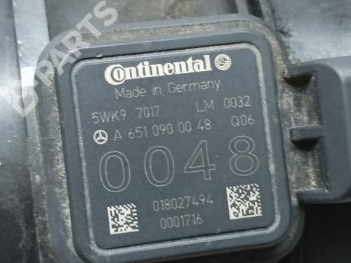 Mass air flow sensor MERCEDES-BENZ C-CLASS (W204)  | BP9048474M95 