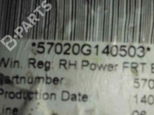 Front right window mechanism FORD FIESTA V (JH_, JD_) 1.4 TDCi | BP1190092C23 