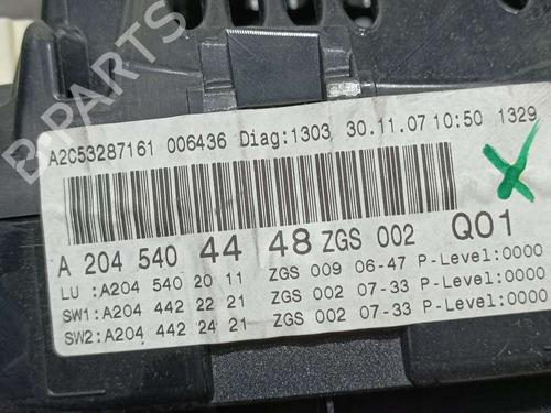 Instrument cluster MERCEDES-BENZ C-CLASS (W204)  | BP16126267C47 
