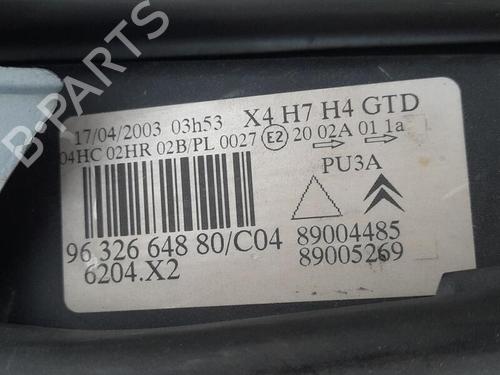 Used Left headlight CITROËN C5 I (DC_) 2.0 HDi (DCRHZB, DCRHZE) (109 hp) 28297175