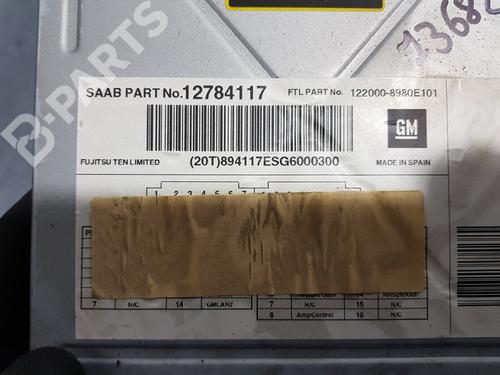 Radio SAAB 9-3 (YS3F, E79, D79, D75)  | BP9044644E6 