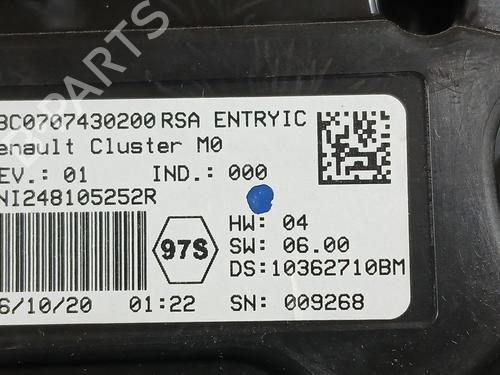Instrument cluster DACIA DUSTER (HM_) 1.0 TCe 100 (HMMT) | BP33963314C47 - Image 3