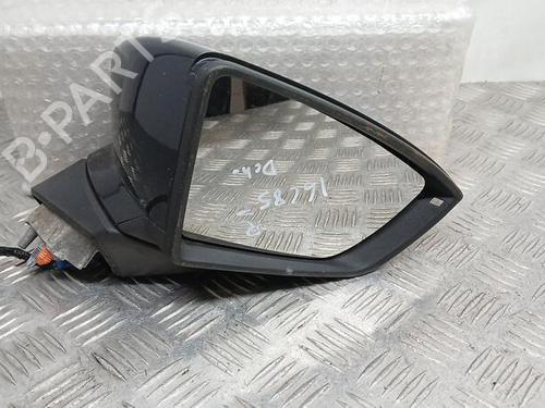 Used Right mirror SEAT LEON (5F1) 1.5 TSI (150 hp) 24112884