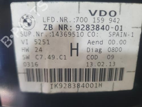 Instrument cluster BMW X1 (E84) sDrive 18 d | BP36702493C47 - Image 4