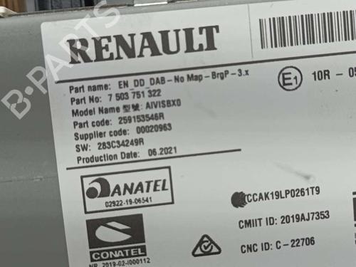 Radio RENAULT CLIO V (B7_)  | BP17191769E6 