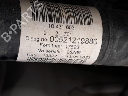 Used Right front driveshaft Right front driveshaft FIAT 500 (312_) 1.0 Mild Hybrid (312.AYD1B) (69 hp) 33462641 33462641