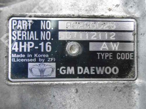 Gearbox CHEVROLET REZZO MPV (U100) 2.0 | BP22570M3 
