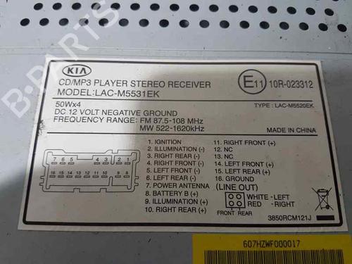 Bilradio KIA CERATO I Hatchback (LD) 1.6 CRDi | BP12565578E6 