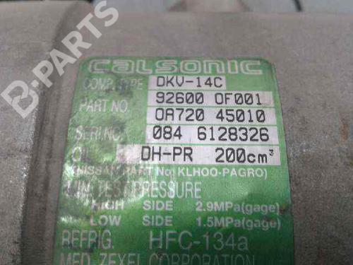 AC compressor NISSAN TERRANO II (R20)  | BP650694M34 