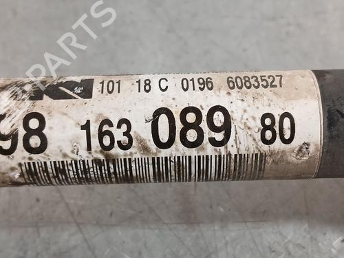 Left front driveshaft CITROËN C-ELYSEE (DD_) 1.2 VTi 82 | BP26178406M38 - Image 4