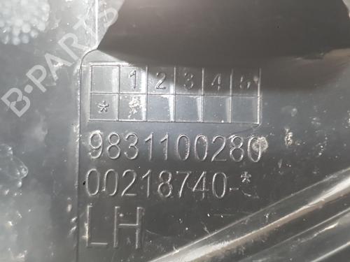 Left taillight CITROËN C4 III (BA_, BB_, BC_) 1.2 PureTech 130 (BAHNSA, BAHNSB) | BP39966310C34 - Image 5