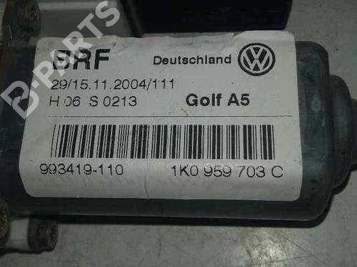 Vindusheismotor venstre bak VW GOLF V (1K1)  | BP604711E23 