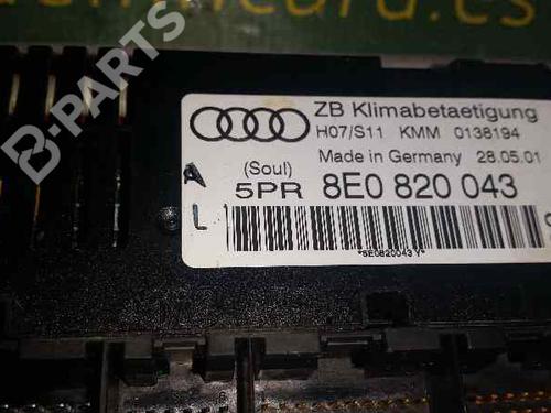 Climate control AUDI A4 B6 (8E2) 2.0 | BP604126I5