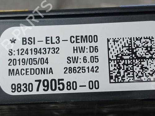 Fuse box PEUGEOT 3008 II SUV (MC_, MR_, MJ_, M4_) 1.2 THP/ PureTech 130 (MRHNSM, MRHNSU, MRHNSJ, MRHNYW,... | BP29528107E1 