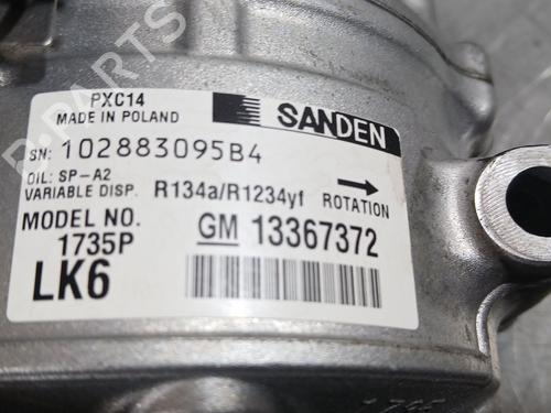 AC compressor OPEL ASTRA K (B16) 1.4 Turbo (68) | BP36498817M34 - Image 3